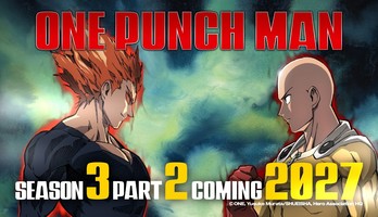 Вторая часть 3-го сезона "One Punch Man" выйдет в эфир в 2027 году