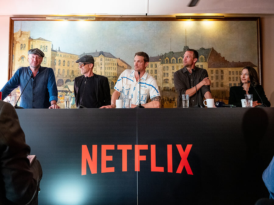 Netflix's 'Harry Hole' Press Conference In Oslo, Norway