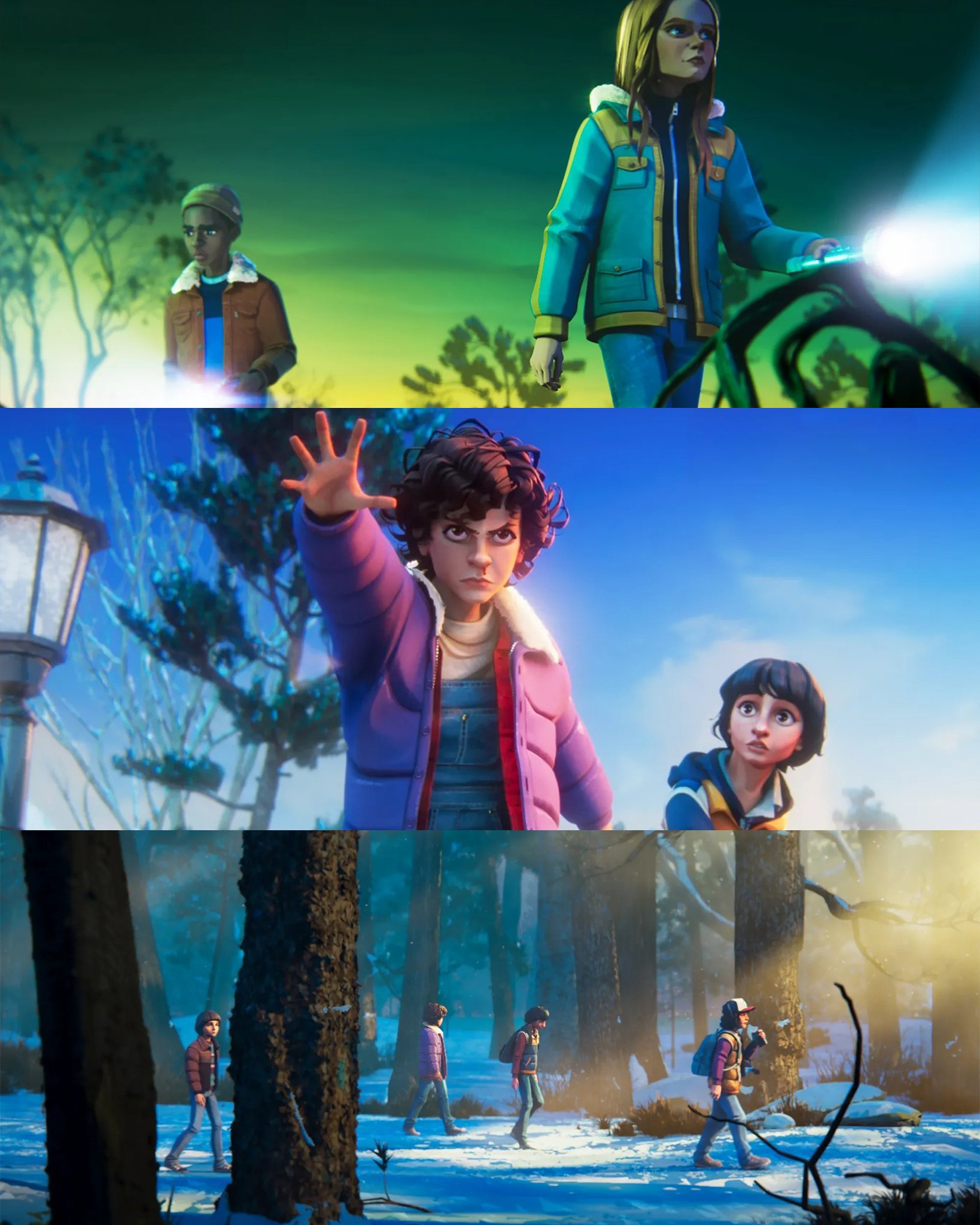 Ew First Looks Stranger Things Tales From 85