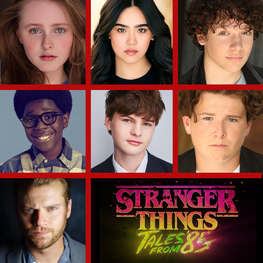 Cast Grid For Stranger Things Tales From 85