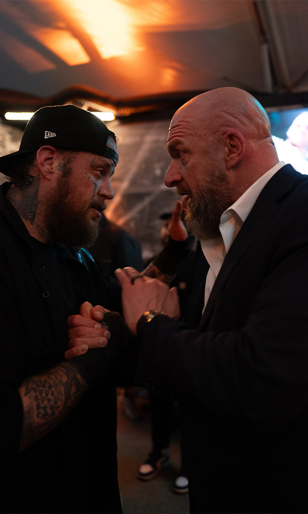 Jelly Roll And Triple H Summerslam Wwe Unreal Season 2