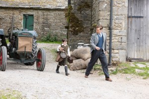 MASTERPIECE All Creatures Great and Small Season 6 Episode One, "Gathering the Flock" Sunday, January 11, 2026 at 9/8c on PBS Things look very different at Skeldale House and James is struggling with a wild and chaotic Siegfried. When Tristan returns from war and is shocked to see the shift in his brother, he and James decide to take action. But there’s some good news around the corner for everyone. Shown L-R: Jimmy Herriot (Thomas Riches), James Herriot (Nicholas Ralph) For editorial use only. Photographer: Helen Williams Courtesy of Playground Entertainment and MASTERPIECE.